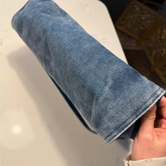 Telfar Medium Denim Tote Bag - Picture 4 of 12